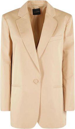 Andamane Reisgidsboek - Dames - Blazers - Beige - S - Katoen - Jassen