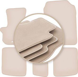 OEM Alfombrillas Premium Beige Para: Toyota Iq Hatchback 2009