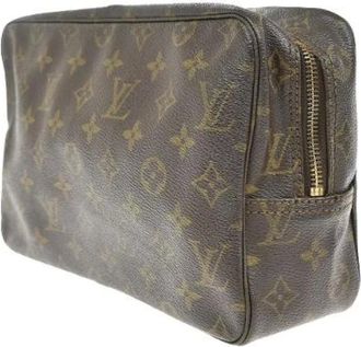 Louis Vuitton Vintage, unisex, Bruin, ONE Size, Pre-owned Plastic Clutch