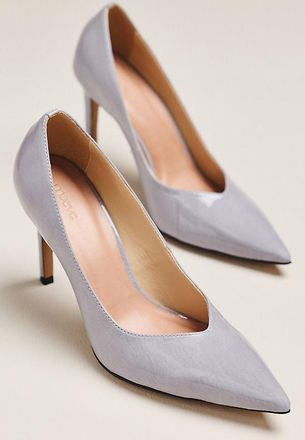 Maeve Leather Pointed-Toe Stiletto Heels