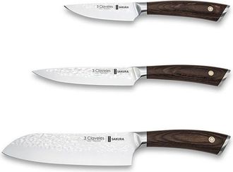 3 Claveles 3 Claveles - Cuchillos Cocina Forjado Sakura Set-3
