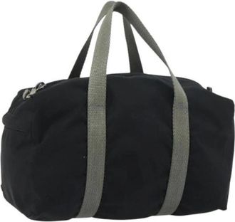 Prada Pre-owned Nylon Weekendtas - Dames - Vintage Weekendtas - Zwart - ONE Size - Nylon - Vintage