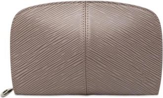 Louis Vuitton Tweedehands leren portemonnees - Dames - Vintage Clutch - Paars - ONE Size - Vintage