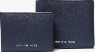 Michael Kors Varick Saffiano Leather Billfold Wallet With Passcase