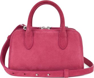 WE-AR4 The Ivy 22 Leather Satchel in Berry at Nordstrom