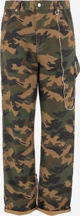 Darkpark Camouflage Cotton Cargo Trousers