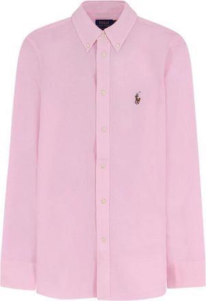 Polo Ralph Lauren Oxford Shirt - Heren - Casual Overhemden - Roze - L - Katoen - Overhemden