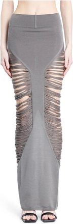 Rick Owens Mujer, Faldas, Gris, Talla: M