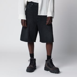 Balenciaga Loop Sport Icon denim shorts