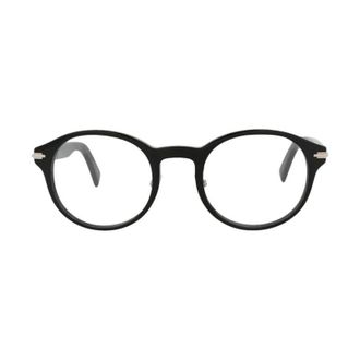 Dior DIORBLACKSUITORJ1000 Round Full Rim Eyeglasses - Black