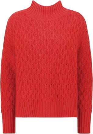 Kujten Oranje Roze Rolhals Sweater - Heren - Coltruien - Oranje - S - Truien & Vesten