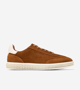 Cole Haan Womens GrandPr&oslash; Turf SkyWeave Sneakers - Brown Size 10.5