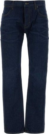 Gucci Blue Mid Rise Jeans