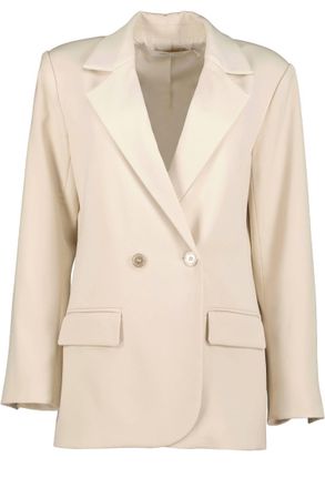Bishop + Young Dolan 2 For 1 Blazer In Almond