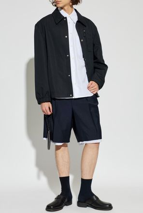 Jil Sander Cotton Shirt With Pocket, Mens, White