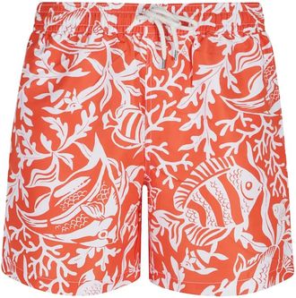 Polo Ralph Lauren Hombre, Trajes de baño, Rojo, Talla: L