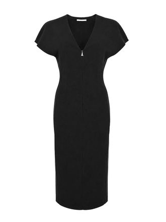 Patrizia Pepe V-Neck Jersey Dress