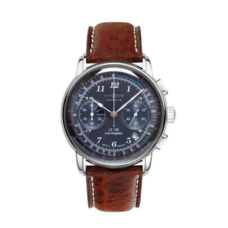 Zeppelin Lz 126 Los Angeles Blue Dial Mens Watch 76143
