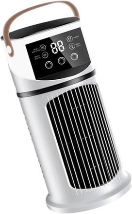 OEM Aire Acondicionado Port&aacute;til - Enfriador Personal - Refrigeraci&oacute;n De Habitaciones - 9 Velocidades - 27 Cm - Blanco