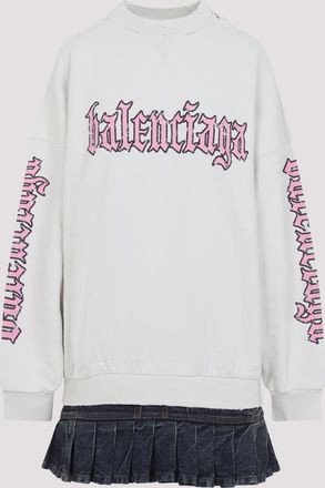 Balenciaga hybride mini-jurk