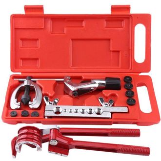 OEM Kit De Abocardado De Tuber&iacute;as De 11 Piezas - Aleaci&oacute;n De Acero Y Aluminio - Herramientas De Doblado Y Corte Para Tubos De Cobre, Lat&oacute;n Y Aluminio -cre