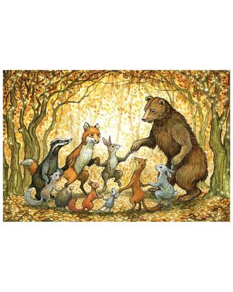 iCanvas Woodland Reel by Astrid Sheckels Wall Art