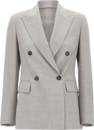 Eleventy Mujer, Chaquetas, Gris, Talla: XL