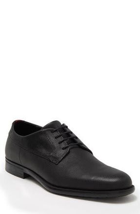BOSS Kyron Leather Derby in Blk at Nordstrom Rack, Size 10.5Us / 9.5Uk
