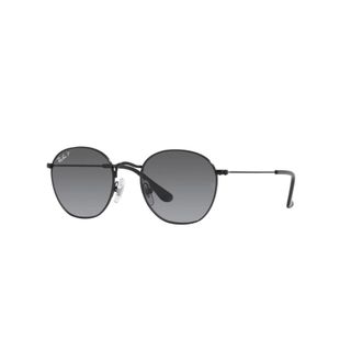 Ray-Ban Sunglasses, unisex, Gray, 48 MM, Junior Polarized Sunglasses Black/Grey