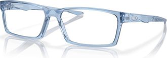 Oakley 57mm Rectangle optical glasses in Blue at Nordstrom