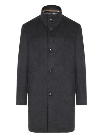 BOSS button-up coat - Grey