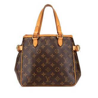 Louis Vuitton Pre-owned Womens Montaigne Handbag Monogram - Brown Textile - One Size