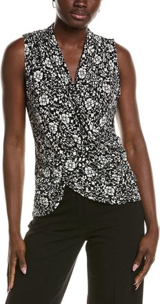 Vince Camuto Front Cross Over Wrap Tank Top