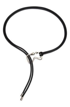 Steve Madden Faux Leather Belt in Black-Silver at Nordstrom Rack, Size X-Large