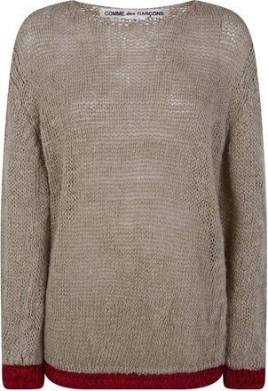 Comme Des Gar&ccedil;ons Round Neck Long Sleeves T-.Shirt