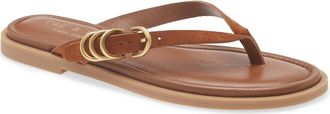 Rag & Bone Gia Flip Flop in Umber Suede at Nordstrom Rack, Size 10Us / 40Eu