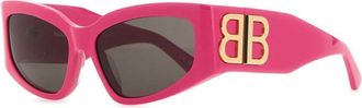 Balenciaga Fuchsia Bossy Cat Sunglasses
