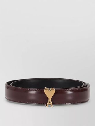 Ami heart buckle signature belt 25mm adjustable