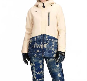 Obermeyer First Tracks Jacket In Indigo Mountains