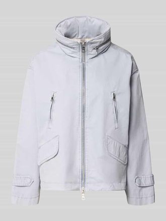 BLONDE No.8 Jacke mit Stehkragen in Hellblau, Gr&ouml;&szlig;e 34