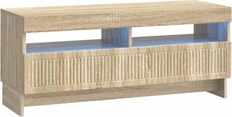 vidaXL Mueble De Tv Led Roble Sonoma Madera De Ingenier&iacute;a Vidaxl