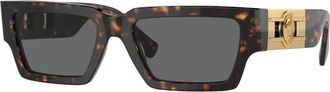 Versace Medusa Zonnebril - unisex - Zonnebrillen - Bruin - 54 MM - Accessoires