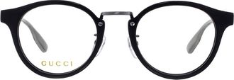 Gucci Demo Oval Unisex Eyeglasses GG1743OJ 001 48
