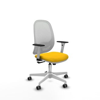 Piqueras y Crespo Piqueras Y Crespo Cilanco Silla De Oficina Ergon&oacute;mica Amarilla