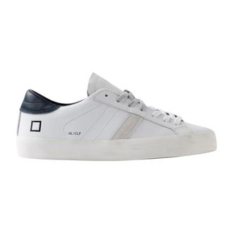 D.A.T.E. Sneakers, male, White, Size: 10 US Hill Low Calf