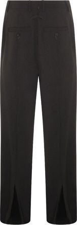 Jean Paul Gaultier Womens The Black Stirrup Trousers Polyamide
