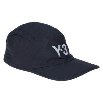 Yohji Yamamoto Run Cap - male - Y-3 - Hats & Caps - Black - ONE SIZE - Accessories