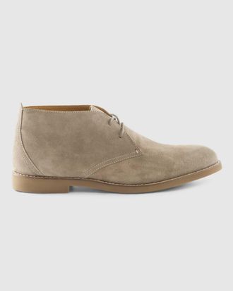Johnnie-O Mens J-Flex Chukka Boot In Stone