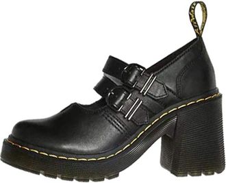 Dr. Martens (WMNS) Dr. Martens Eviee Sendal Leather Heeled Shoes Black 27371001