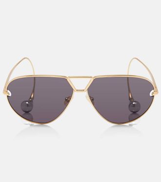 Bottega Veneta Drop aviator sunglasses